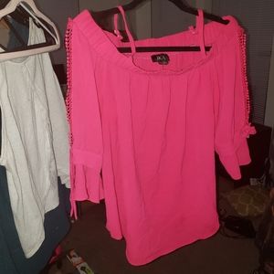 Pink bcx crop top shirt obo